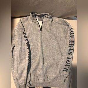 Official Taylor Swift The Eras Tour Quarter Zip Size Small